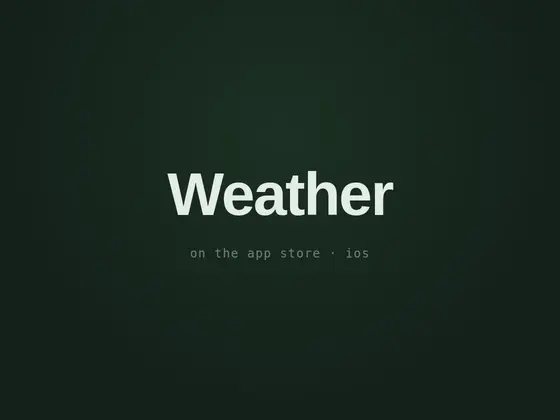 Weather relationship app